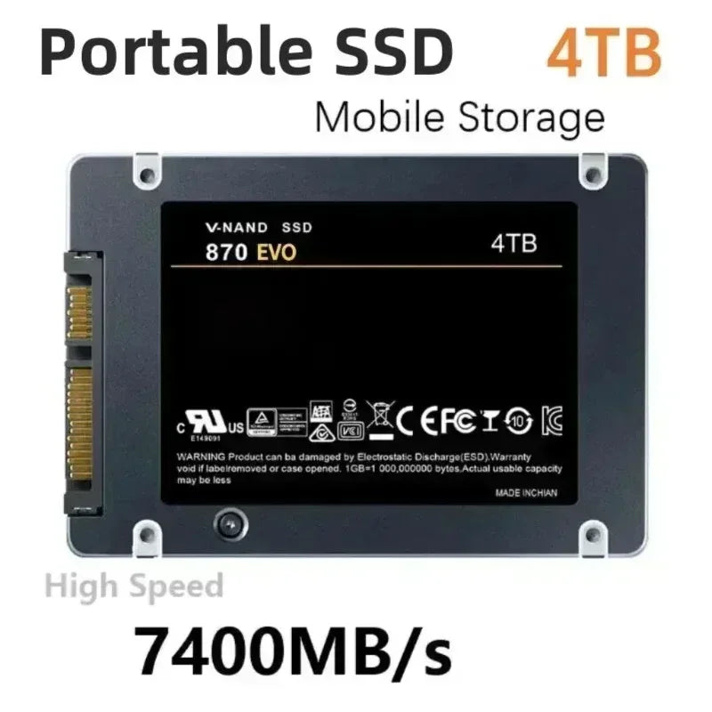 1TB High Speed Internal hard drive SATA III high-capacity Solid State Drive for Laptop Desktop Notebook office Gaming Daily Use