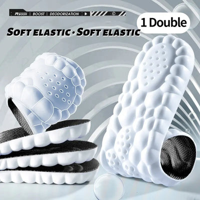 5D Sports Insoles for Shoes PU Soft Running for Feet | SAMAG