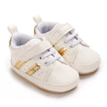Baby Shoes For Men And Women Aged 0-1 In Spring And Autumn PU Leather Casual Sports Soft Soled Baby Walking Shoes