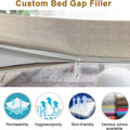 Bed Extender Headboard Pillow Mattress Bed Gap Filler Closed Gap between Mattress Headboard and Wall Bench Cushion Sofa Pad