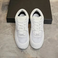 Vintage Low Top Leather Sneakers for Men Breathable Non-Slip Athletic Shoes Daily Wear Fashion Casual Trainers