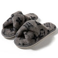 Fluffy Women's Slippers Home Autumn Winter Luxury Designer Woman Shoes Flat Trend Indoor Fuzzy Fur Slides Plush Elegant Footwear