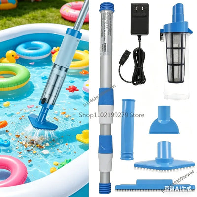 NEW Pool Cleaner Vacuum Rechargeable Fish Tank Swimming | SAMAG