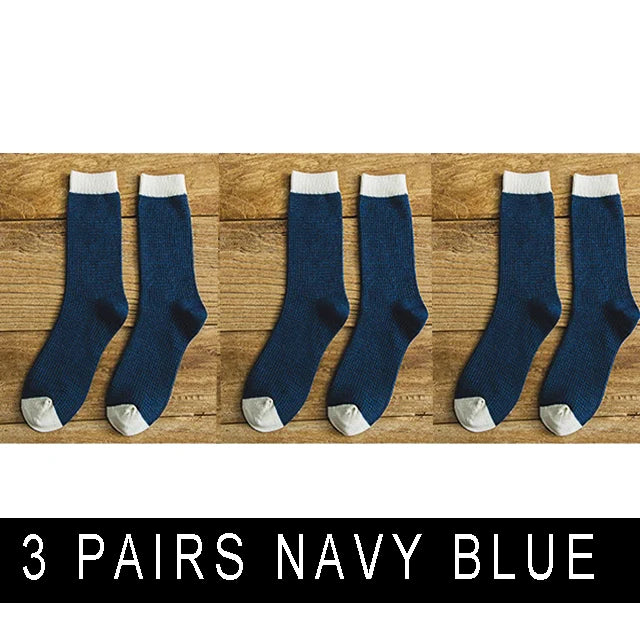 3/5Pairs Autumn Winter Harajuku Socks Stockings Warm | SAMAG