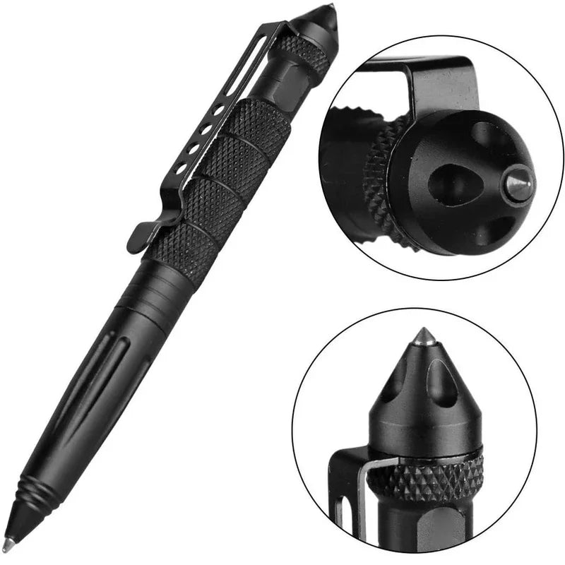1-2pcs Multifunctional Mini Pocket Anti-skid Signature Tactical defensa personal Pen Outdoor Sports Camping Self-defense Supplie