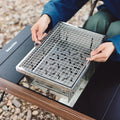 Naturehike Camping Charcoal Grill for IGT Table Portable Folding Barbecue Grill with Tongs Outdoor Car Cooking BBQ Rack