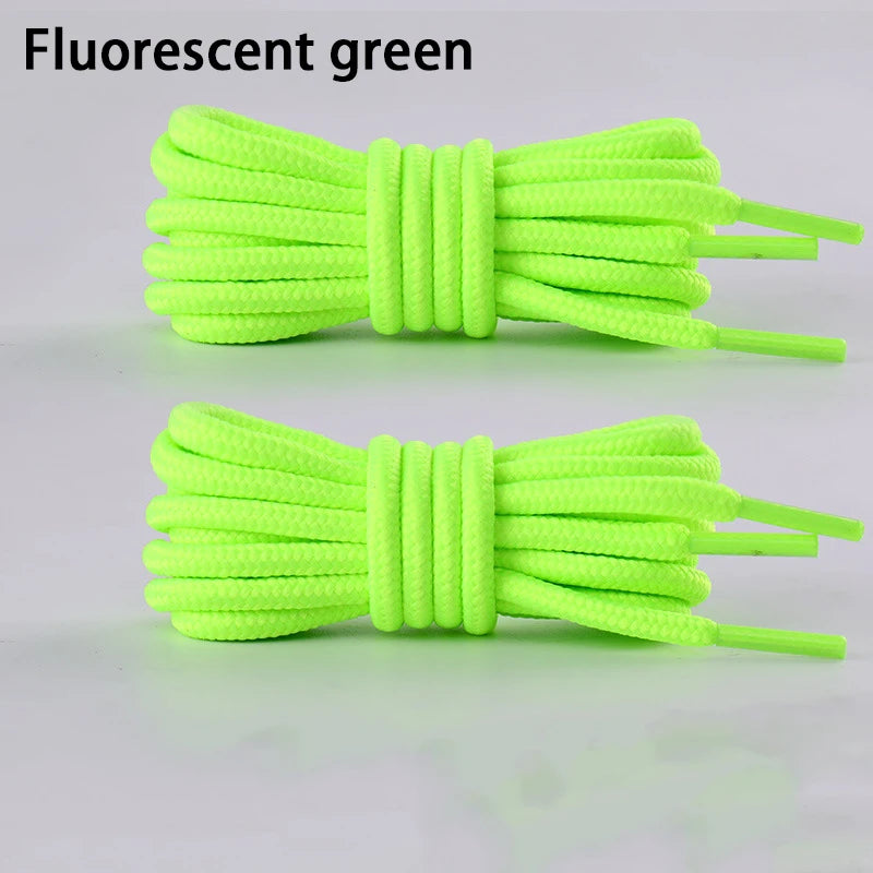 Classic Round ShoeLaces 20 Colours Durable Solid Shoelaces Sneakers Boots Shoelace rope 70cm/90cm/120cm/150cm 1Pair