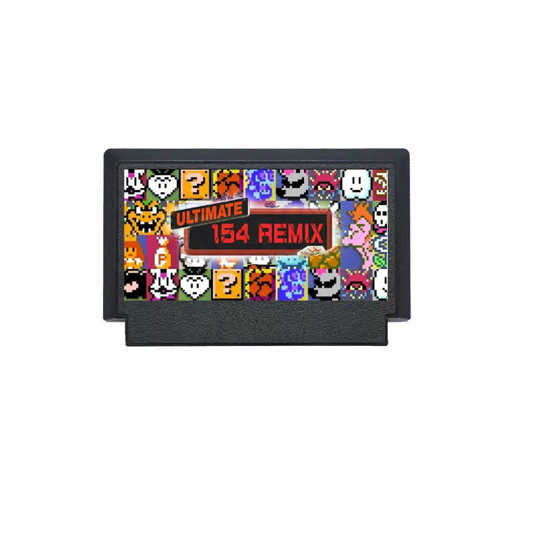 The Ultimate Remix 154 in 1 game E@rthbound FinalFantasy123 Faxanadu TheZeld12 Megaman123456 60Pins Game Cart