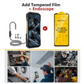Ulefone Armor 27 Pro 5G Rugged Phone 10600mAh Smartphone Android 14 50MP+64MP Night Vision Camera Up to 24GB+256GB NFC