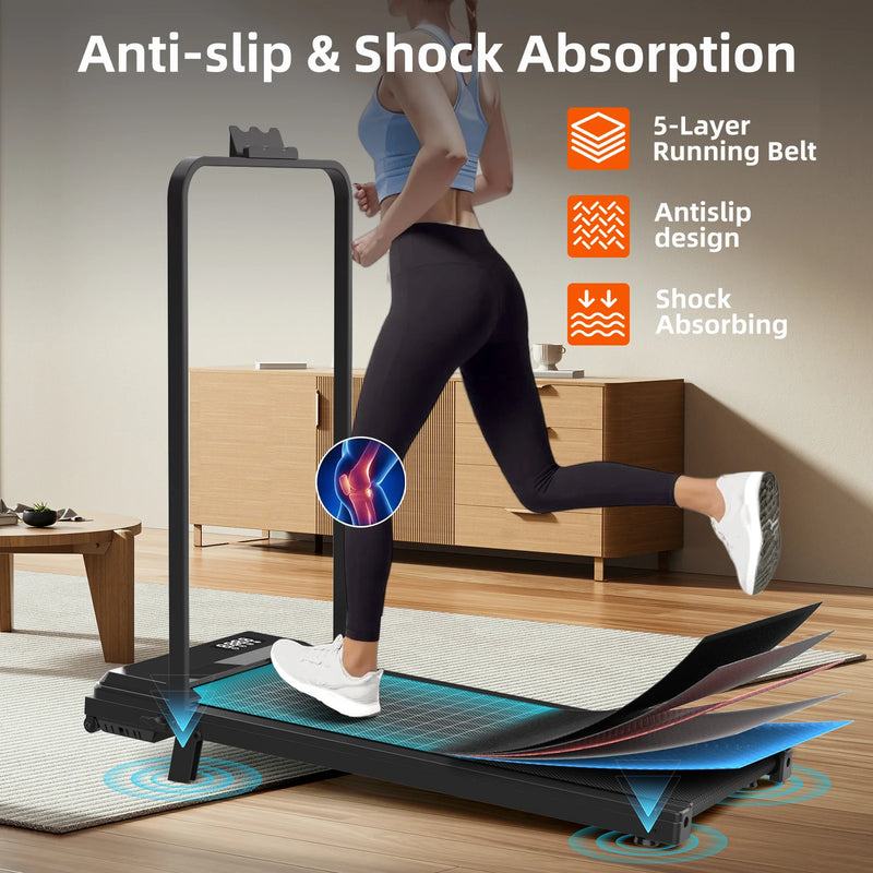 Under Desk Walking Treadmill Foldable Electric APP Remote | SAMAG