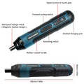 1300MAH Rechargeable Cordless Electric Screwdriver Set 3.6V Power Drill 4 Torque Screw Driver Household - View 6 | SAMAG