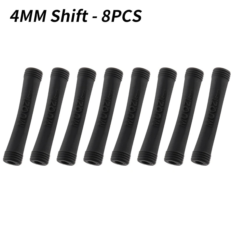 MUQZI 4/8pcs Bicycle Cable Protector Brake Shift Line Frame Protect Sleeve MTB Road Fixed Gear Bike Universal