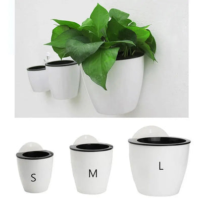 Garden Decor Supply Self Watering Planter Flower Pot | SAMAG
