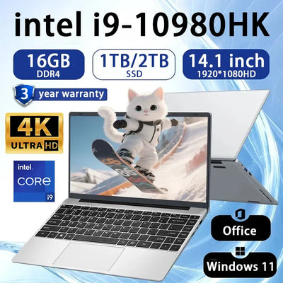 NEW Intel Core i9 10980HK laptop 14.1 inch 16GB RAM 2TB | SAMAG