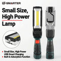 Portable COB LED  Work Light Car Garage Mechanic Lamp USB Rechargeable Lnspection Lamp Torch Car Emergency Flashing Light
