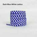 Black White Checkerboard Shoelaces Men Women Trend Personality Sneakers Sport Casual High Low Top Canvas Shoes Laces Dropship