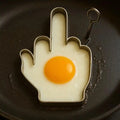 Funny Fried Egg Mold Creative Stainless Steel Non-Stick Omelette Kitchen Cooking Tool Girlfriend DIY Breakfast Sandwich Gadget
