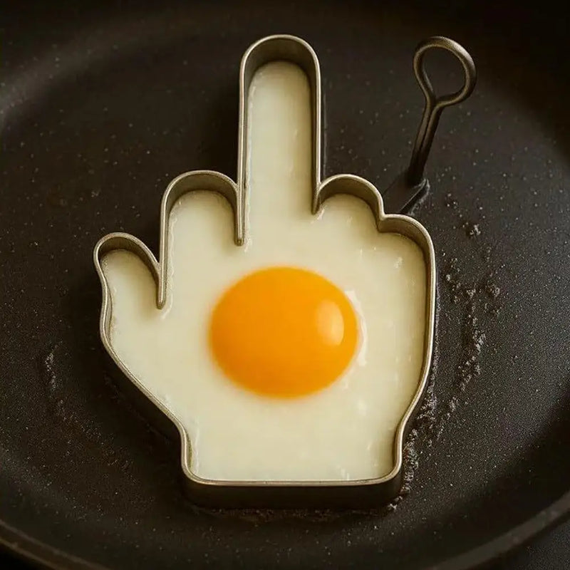 Funny Fried Egg Mold Creative Stainless Steel Non-Stick Omelette Kitchen Cooking Tool Girlfriend DIY Breakfast Sandwich Gadget