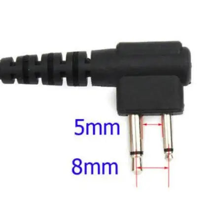 FBI Covert Acoustic Tube Headset Earpiece for Motorola Walkie Talkie CP040 CP140 CP200 GP300 XT180 XT420 XT460 FT-65R
