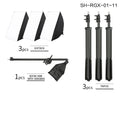 SH 50x70CM Photography Softbox Lighting Kits Professional Continuous Light System Equipment For Photo Studio