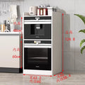 XWJ Kitchen Built-in Dishwasher Cabinet Steam Oven Cabinet Microwave Cabinet Disinfection