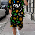 Men's Summer Set Flower T-shirts Clothing for Matching | SAMAG