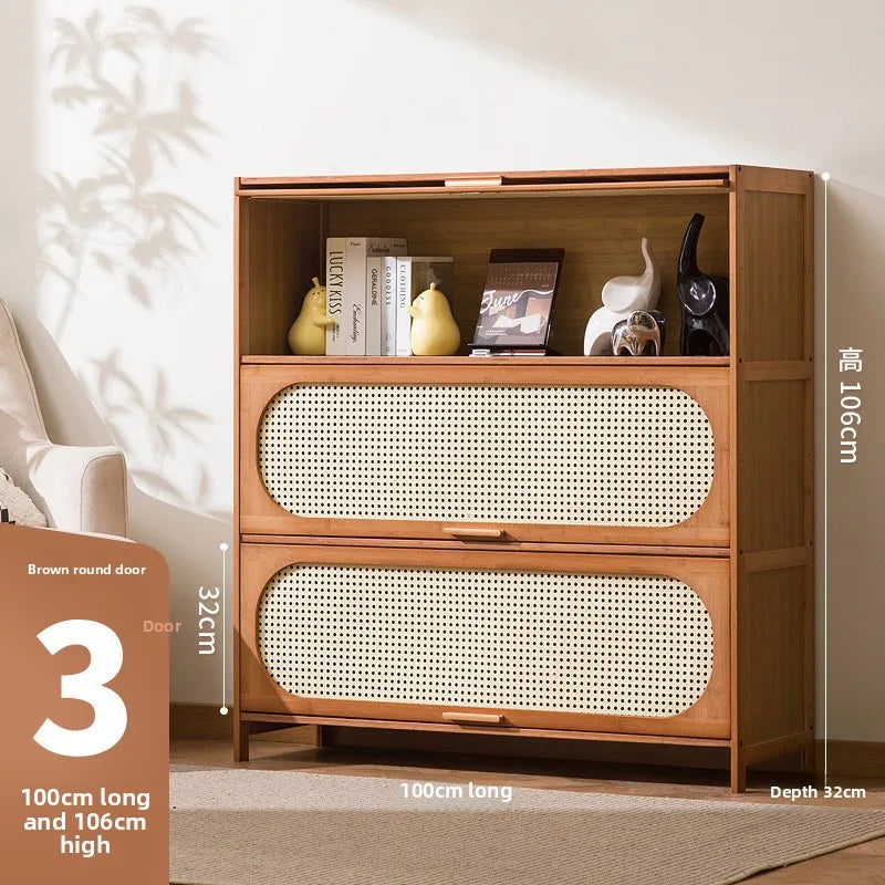 Bookshelf Shelf Floor-to-ceiling bookcase Living room against the wall Multi-layer storage cabinet Locker Simple bedroom