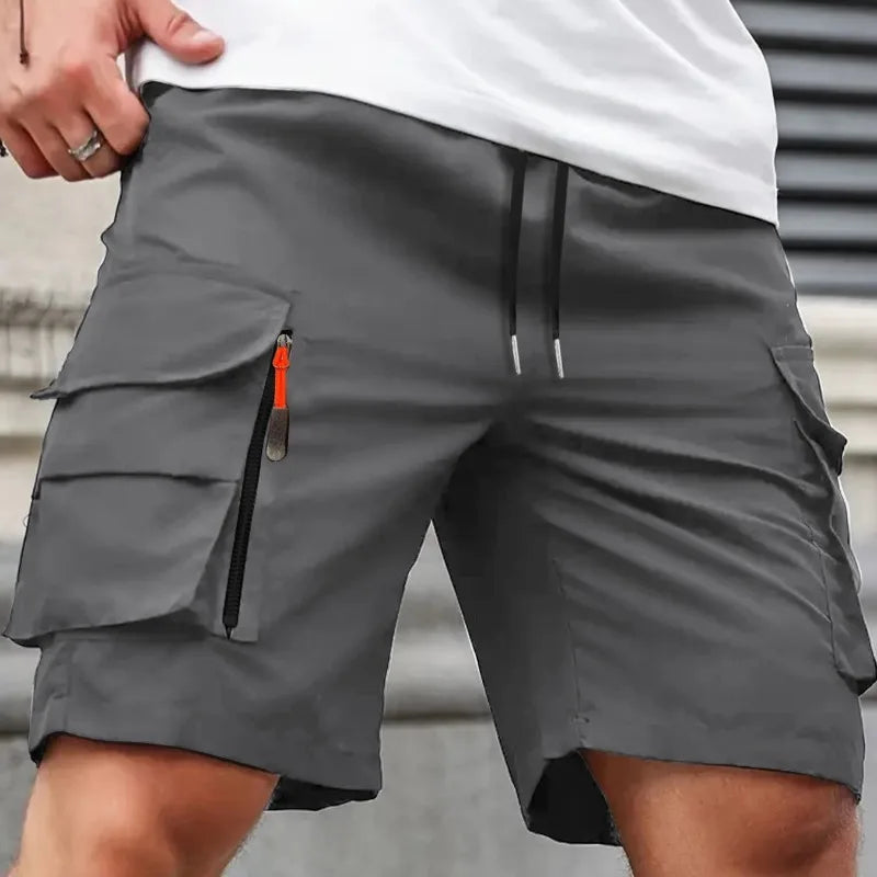 UETEEY Summer Casual Cargo Shorts Men Outdoor Travel | SAMAG