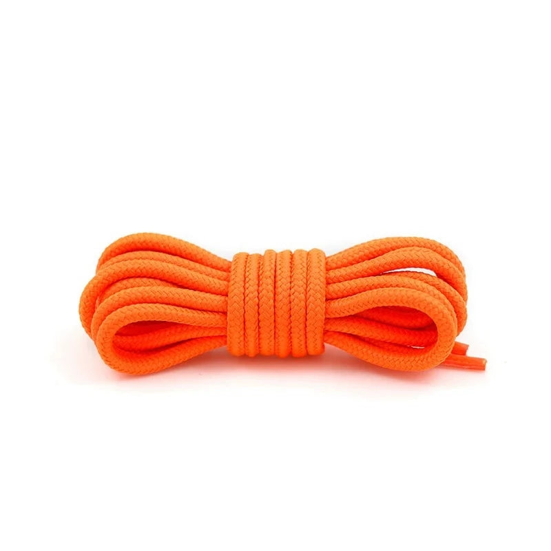 1Pair Round Shoelaces Quality Durable Solid Rope Laces for Shoes Boots Sneakers Shoelace 70/90/120/150cm Strings