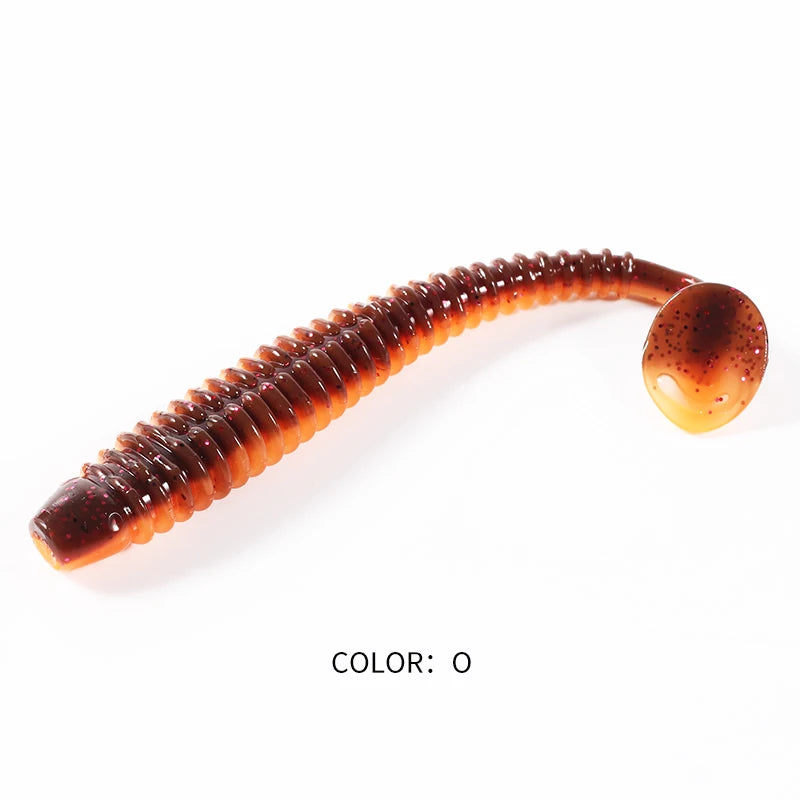 2023 Supercontinent Impact Ring Shad Fishing Lure Soft 20pcs 10pcs 6pcs Plastics Baits Swimbait Jigging Lure Artificial Baits