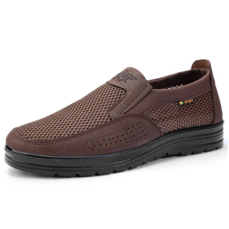 Men's Shoes Summer Casual Sneakers Breathable Mesh Chunky | SAMAG