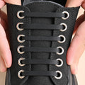 16pcs/lot Silicone Shoelaces No Tie Shoelaces 12 Colors Elastic Lace Shoelace Creative Lazy Silicone Laces Rubber Lace