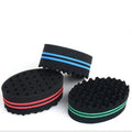 New Double-Sided Magic Twisted Hairbrush Sponge Fashion Styling Oval Dual Use Perforated Curly Sponge Wave Roll Washable Tool