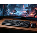 BIOJEE T18 Wired Gaming Office USB Keyboard And Mouse Set Compact Edition for Computer Accessories