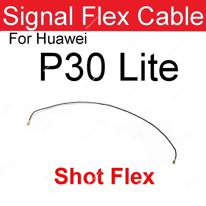 Antenna Signal Flex Cable For Huawei P20 P30 P40 Pro P30 Lite P40 Lite P40 Pro+ Wifi Coaxial Connector Aerial Flex Ribbon