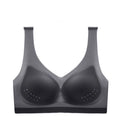 Women's Traceless Bra Thin Summer Cool Feel No Steel Rim Show Chest Sports Beauty Tank Top Small Chest Gathering Bra Underwear