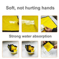Double Layer Wash Cloth Microfiber Car Cleaning Towels 30X60cm 1/2/3/6/10pcs Soft Quick Drying for Windows Mirrors Wiping Rags