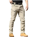 Cargo Pants Hiking Men Outdoor Waterproof Multi-pocket Tactical Trousers Camping Spring Autumn Combat Rip-Stop Work Pant
