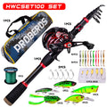 Carbon Fiber Long Casting Baitcasting Sea Rod Reel Combo | SAMAG