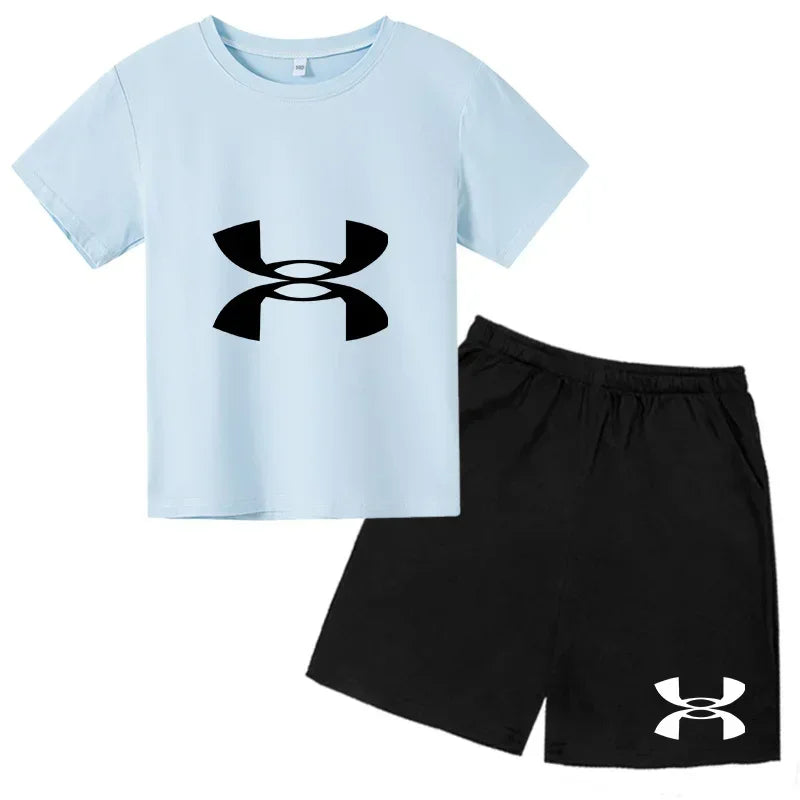 2-13Y Kids Spring & Autumn Casual Cartoon & Letter Print | SAMAG