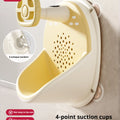 AIBEDILA Baby Bath Seat Multifunctional Toddler Bath Chair With Smart Temperature Sensing Safe Material For Bathtub Shower