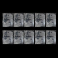 A5 6-Ring Transparent PVC Binder Cover Dual Snap Closure Clear Notebook Organizer for Paper Documents Planner Protection