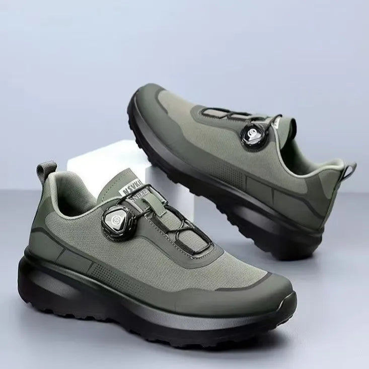 Outdoor Men's Sneakers  Spring Summer Thick Soled Sports Shoes Men's Hiking Daddy Shoes Casual Footwear for Men Tenis Masculino