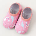 Baby Anti-slip Socks Cute Kids Slippers Newborn Warm Crib Floor Shoes with Rubber Sole Children Boy Toddler Shoes For 0-24Month