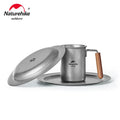 Naturehike Outdoor Tableware Stainless Steel Plate Bowl | SAMAG