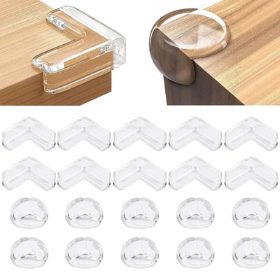 Transparent Table & Cabinet Corner Protectors | SAMAG