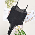 Special Tight-Fitting New Casual Mesh Sexy Bodysuits Erotic Underwear Solid Color Transparent Pure Desire Bodysuits Elegant 55IC