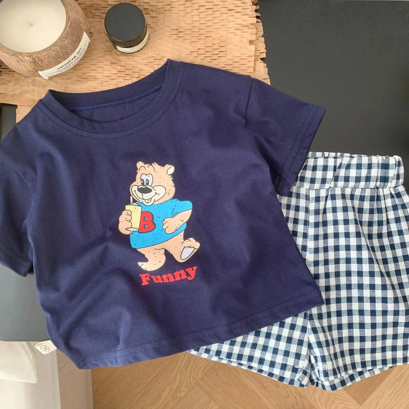 Popular Design Baby Boys T - shirt Suit Summer Clothes - View 7 | SAMAG