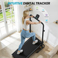 Akluer Non-Motorized Foldable Workout Treadmill - Dual | SAMAG