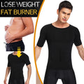 Men Body Shaper Slimming Compression Shirts Gynecomastia Undershirt Seamless Waist Trainer Muscle Belly Weight Loss Shapewear